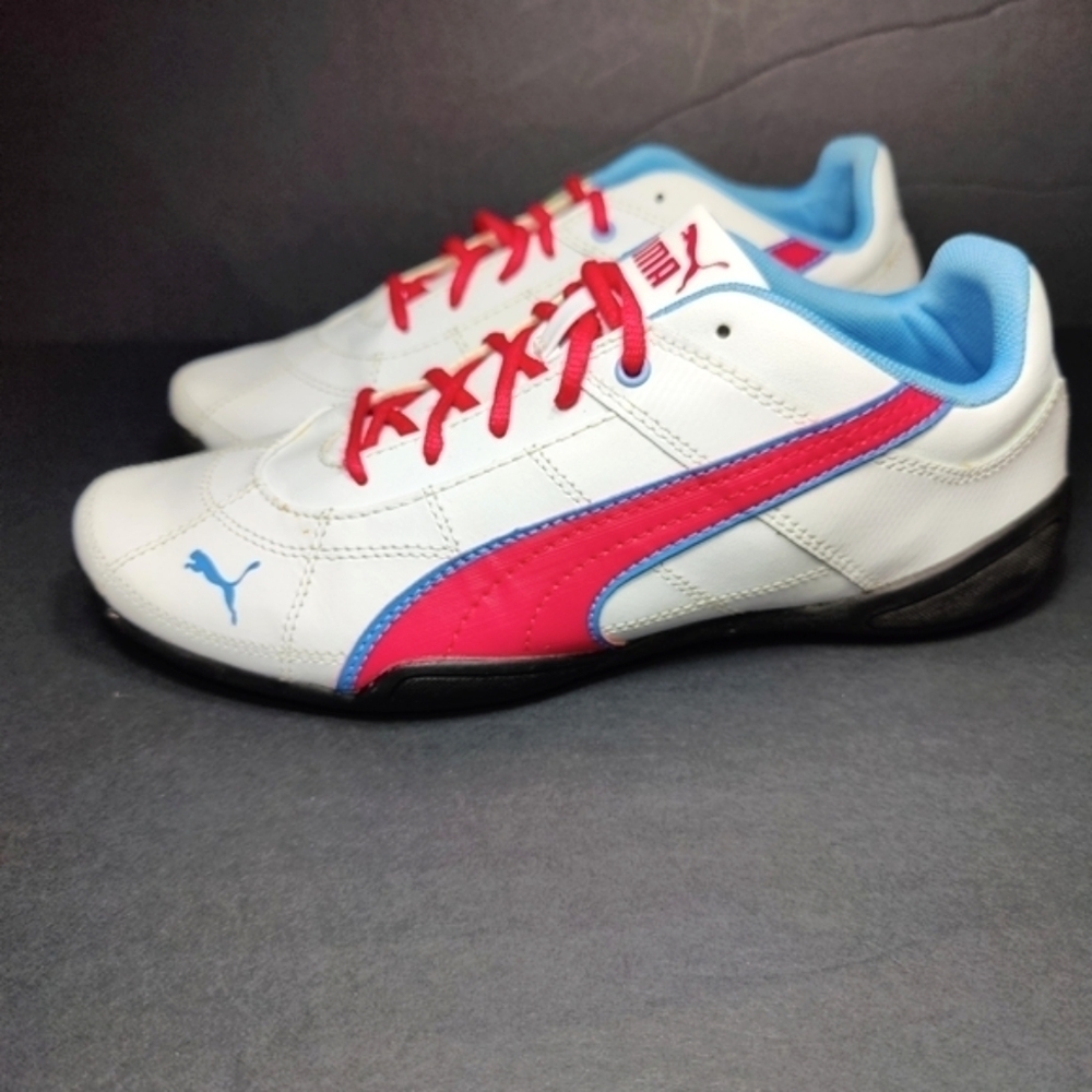 Puma Tune Cat 3 Jr Pink White Sneakers Men's Shoes Size 6.5